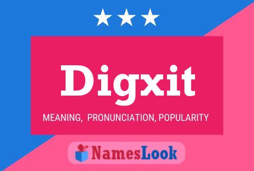 ملصق اسم Digxit