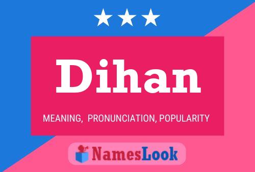 ملصق اسم Dihan