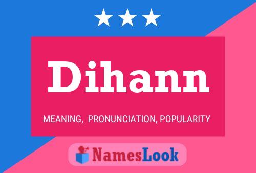 ملصق اسم Dihann