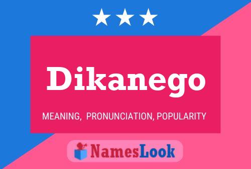 ملصق اسم Dikanego