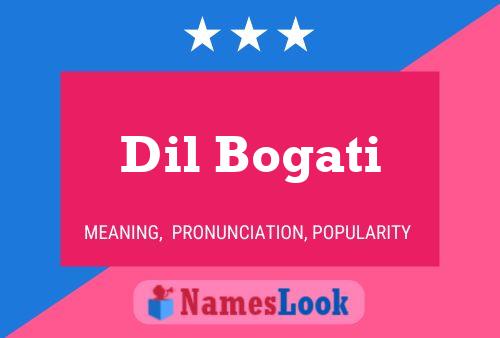 ملصق اسم Dil Bogati