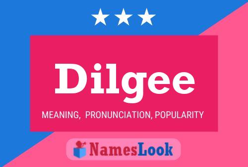 ملصق اسم Dilgee