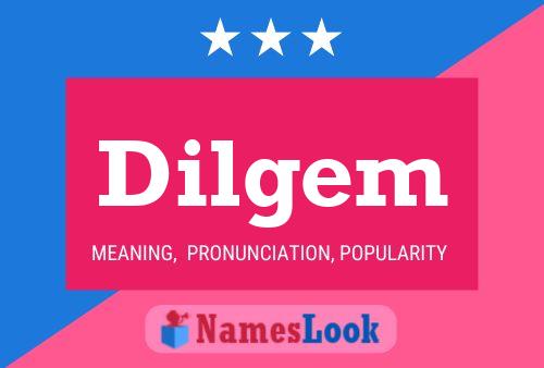 ملصق اسم Dilgem