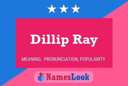 ملصق اسم Dillip Ray