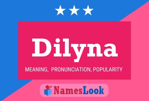 ملصق اسم Dilyna