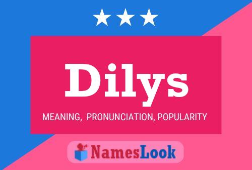 ملصق اسم Dilys