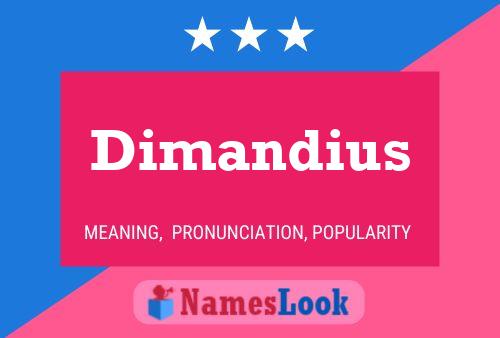 ملصق اسم Dimandius