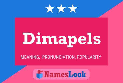 ملصق اسم Dimapels