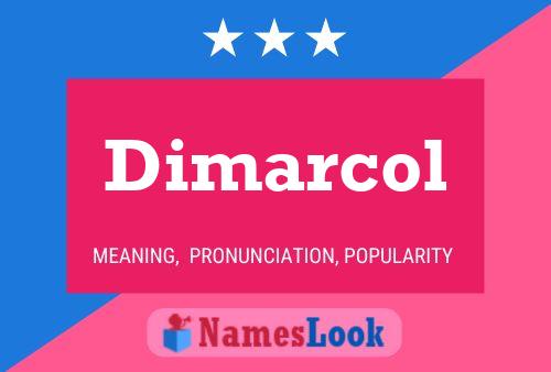 ملصق اسم Dimarcol