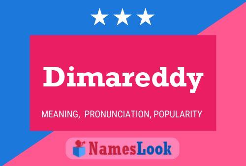 ملصق اسم Dimareddy