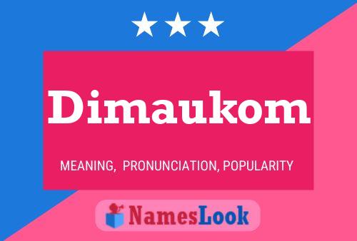 ملصق اسم Dimaukom