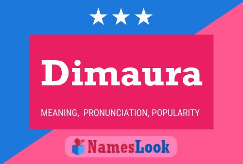 ملصق اسم Dimaura