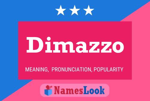 ملصق اسم Dimazzo