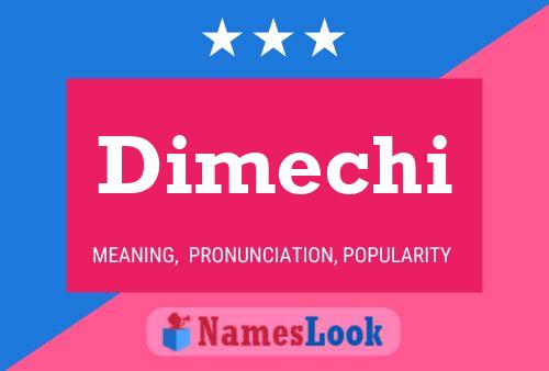 ملصق اسم Dimechi