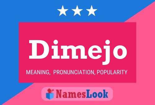 ملصق اسم Dimejo