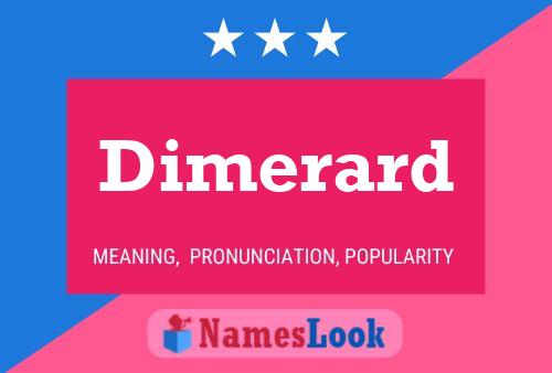 ملصق اسم Dimerard