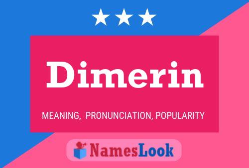 ملصق اسم Dimerin