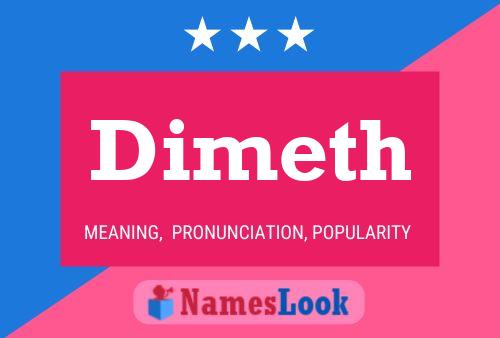 ملصق اسم Dimeth