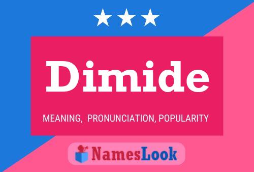 ملصق اسم Dimide