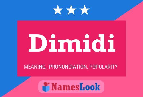 ملصق اسم Dimidi