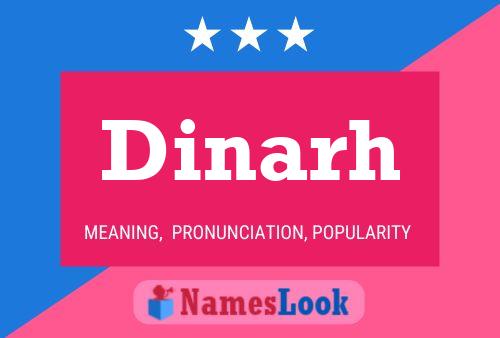 ملصق اسم Dinarh