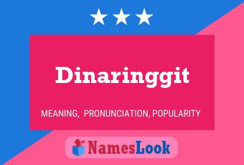 ملصق اسم Dinaringgit