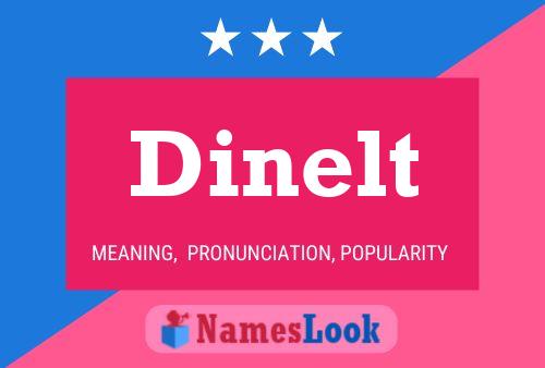 ملصق اسم Dinelt