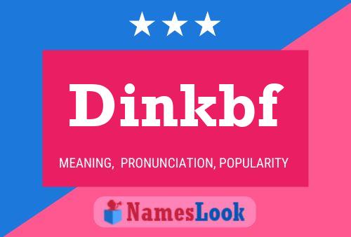 ملصق اسم Dinkbf