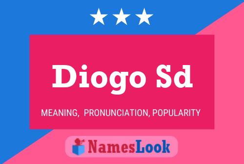 ملصق اسم Diogo Sd