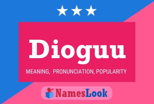 ملصق اسم Dioguu