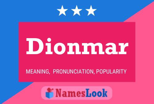 ملصق اسم Dionmar