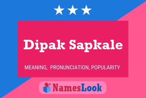 ملصق اسم Dipak Sapkale