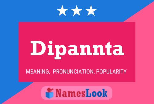 ملصق اسم Dipannta