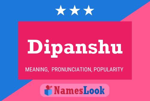 ملصق اسم Dipanshu