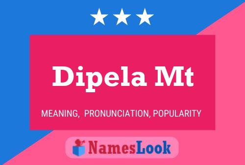 ملصق اسم Dipela Mt