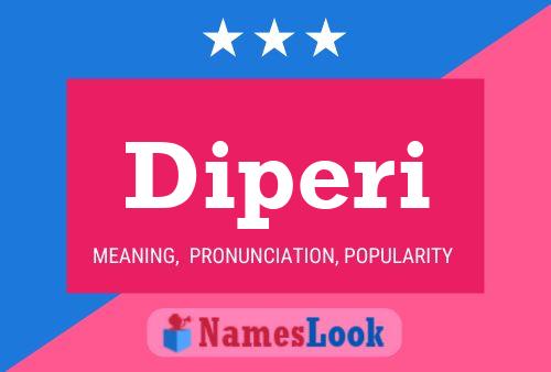 ملصق اسم Diperi