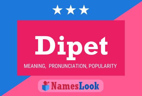 ملصق اسم Dipet