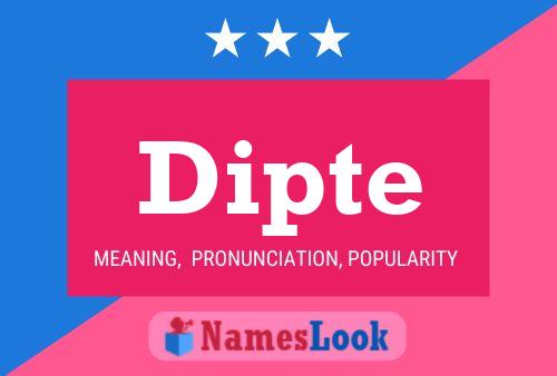 ملصق اسم Dipte