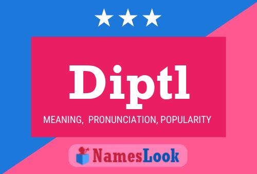 ملصق اسم Diptl