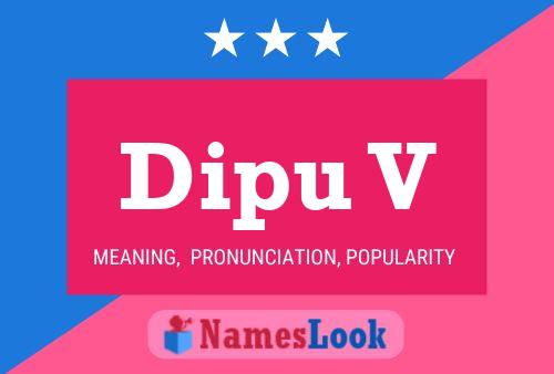 ملصق اسم Dipu V