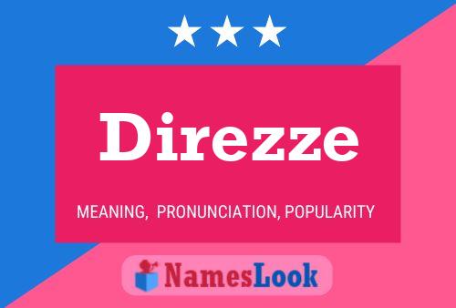 ملصق اسم Direzze