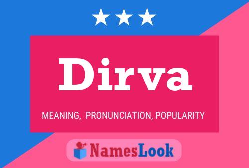 ملصق اسم Dirva