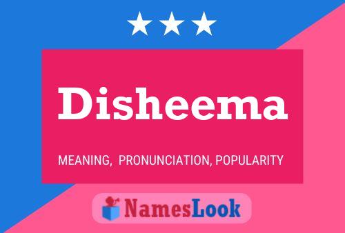 ملصق اسم Disheema