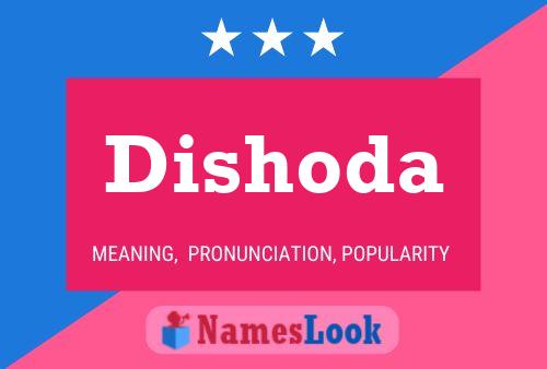 ملصق اسم Dishoda