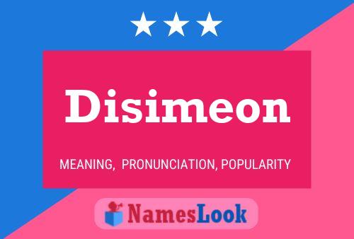 ملصق اسم Disimeon