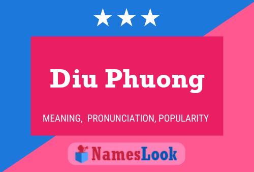 ملصق اسم Diu Phuong