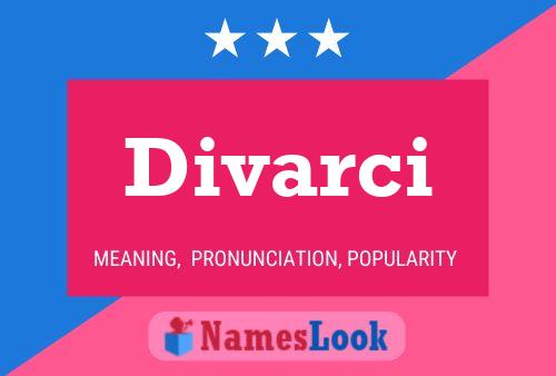 ملصق اسم Divarci