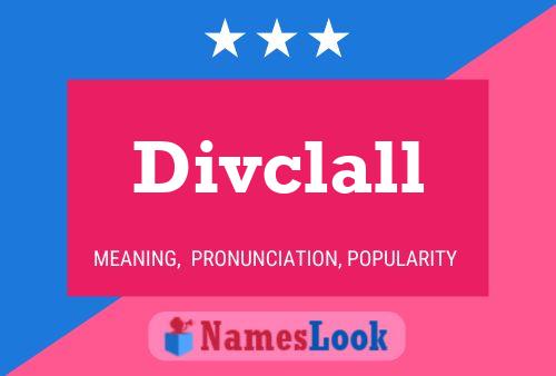 ملصق اسم Divclall