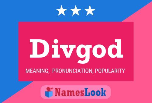 ملصق اسم Divgod