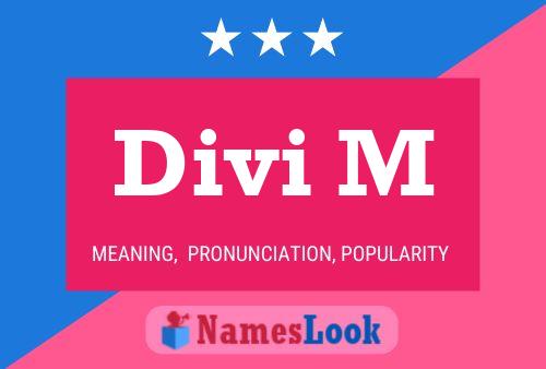 ملصق اسم Divi M